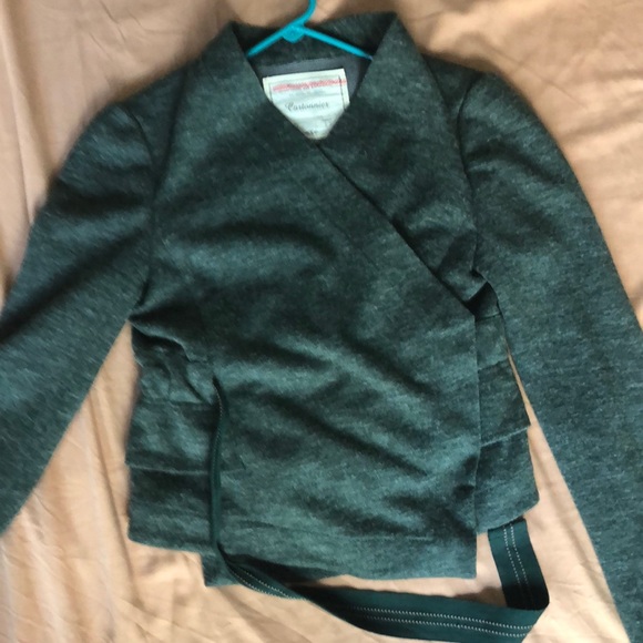 Cartonnier Soft Green Wrap Blazer - Picture 8 of 8